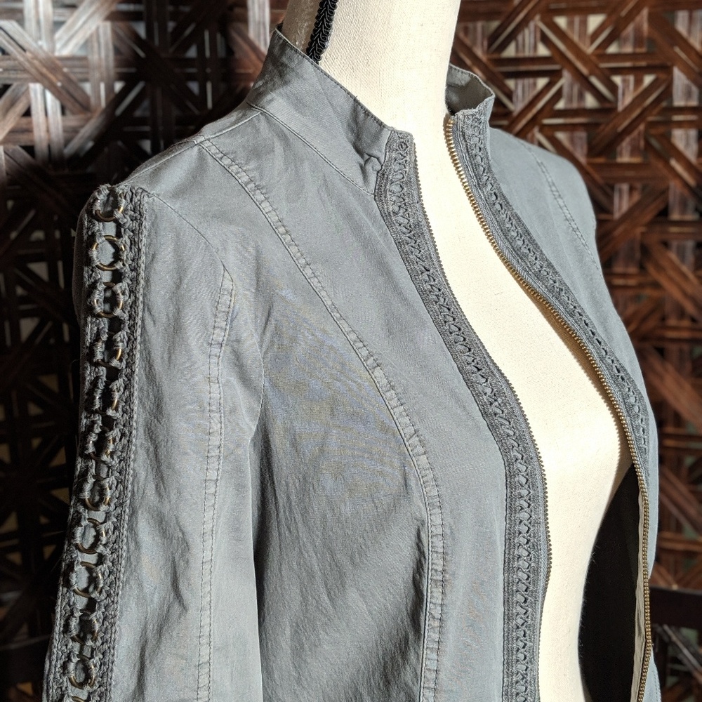 XCVI Blue Gray Jacket